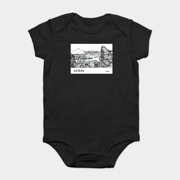 Guilin China Baby Bodysuit by Lakeric